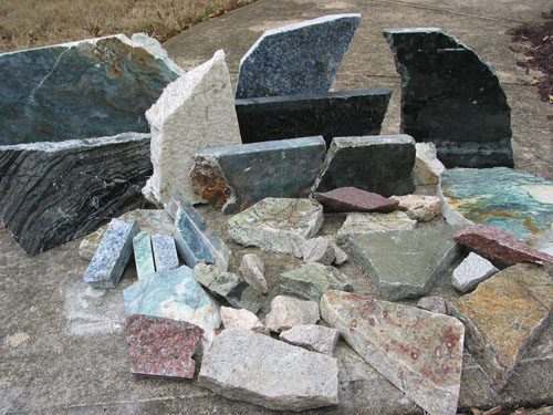rocks